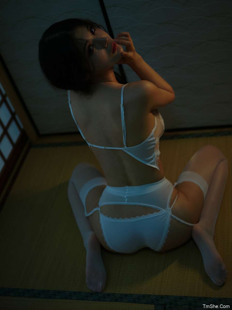 「动漫博主」一米八的大梨子 – 复活白(23P/177MB)-猫萌