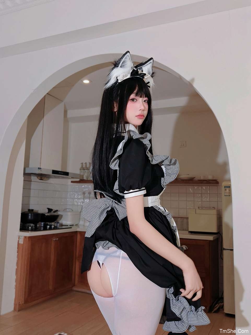 「麻薯好吃」COS素材 – 狗狗女仆(61P/550MB)-猫萌