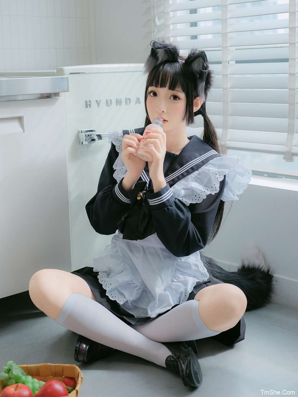 「祖木子」摄影会 – 昌岗JK女仆(17P/101MB)-猫萌