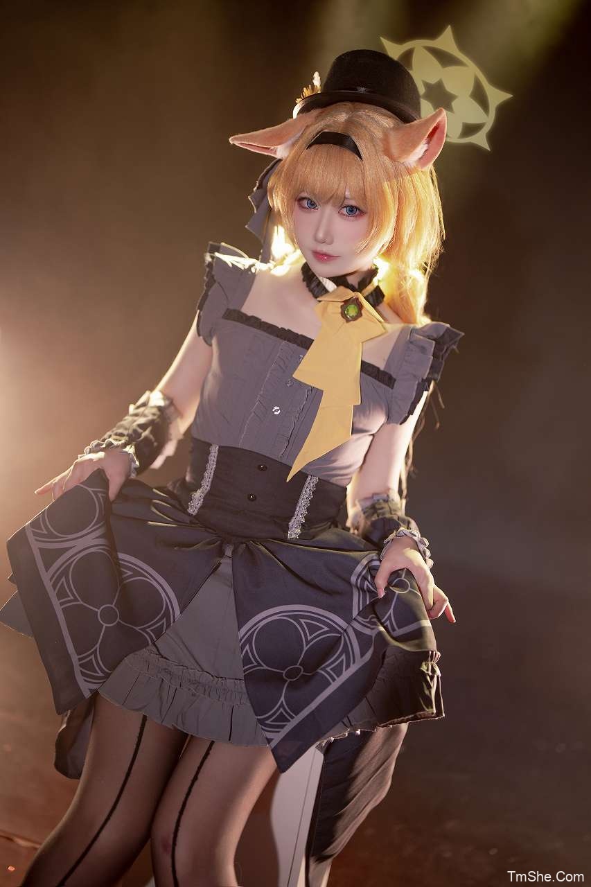 「lunananya」Blue Archive Iochi Mari (idol) (伊落マリー)(26P/143MB)-猫萌