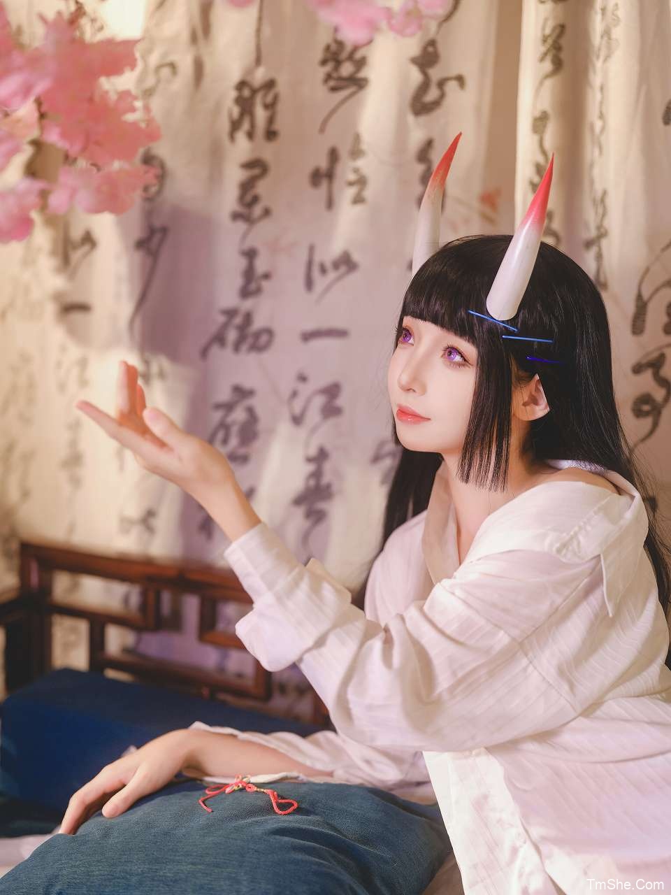 「祖木子」摄影素材 – 能代白衬衫(16P/192MB)-猫萌
