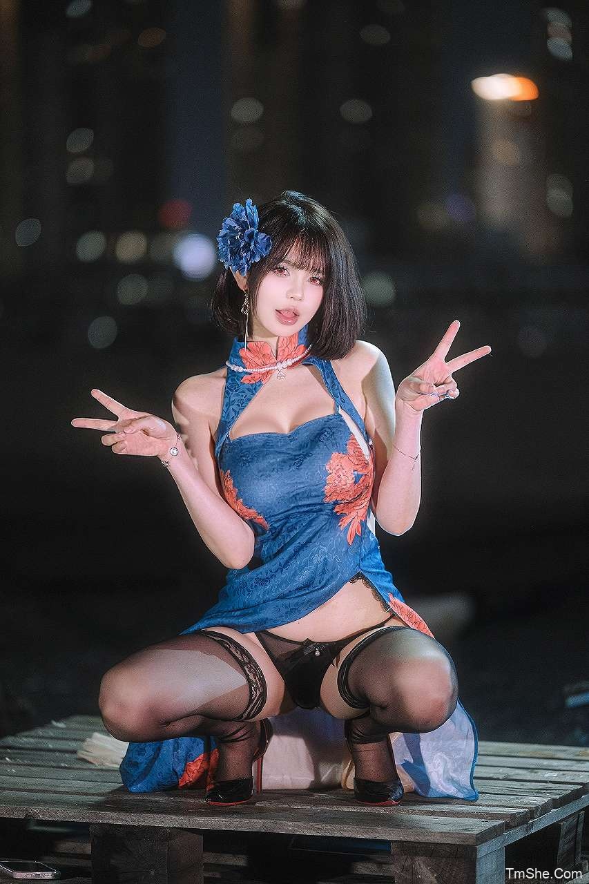 「Tina很妖孽呀」碧蓝航线 – 建武旗袍(39P/49MB)-猫萌