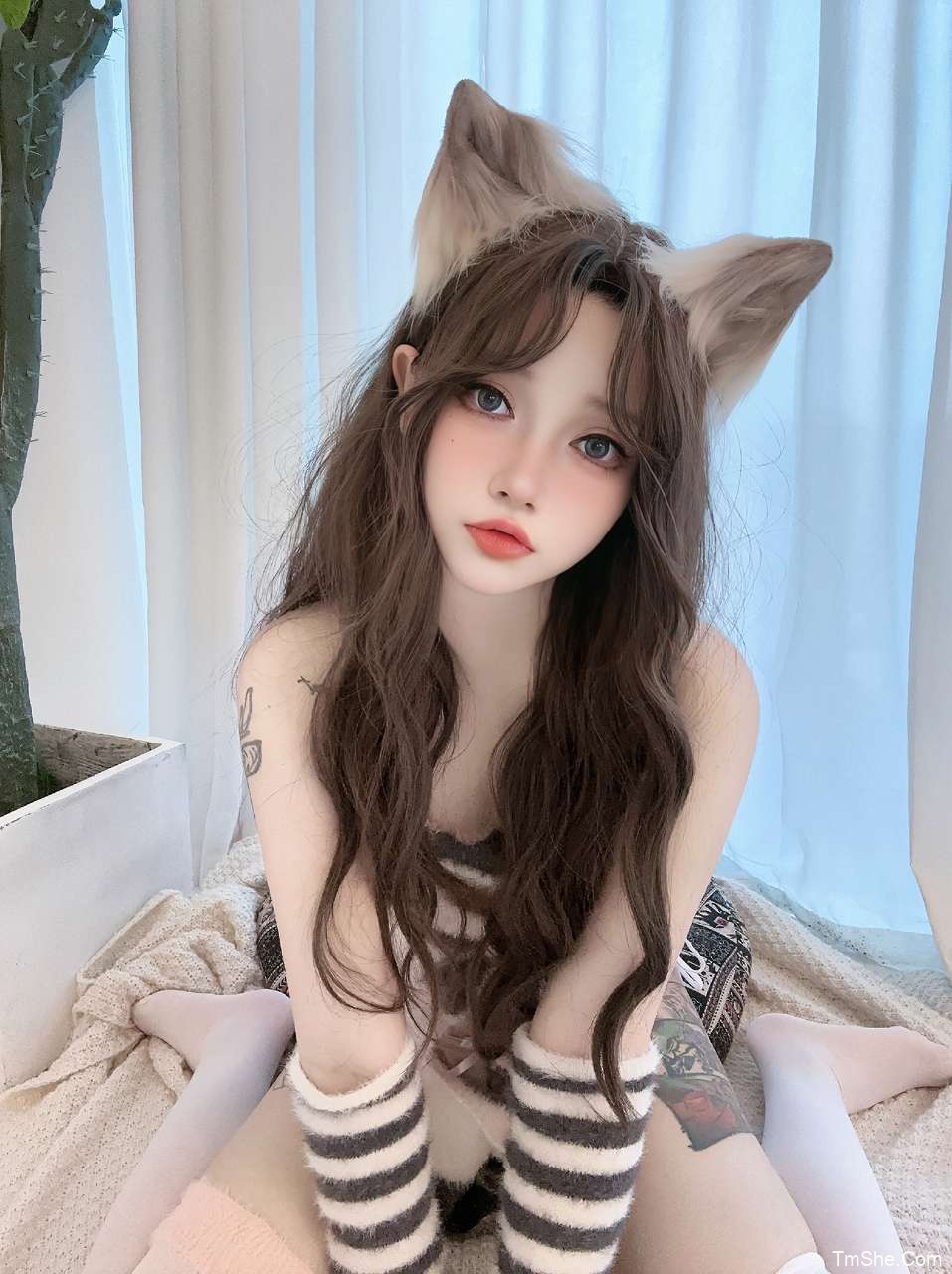 「猪突猛蛋」摄影素材 – 梦中情喵(38P/1V/232MB)-猫萌