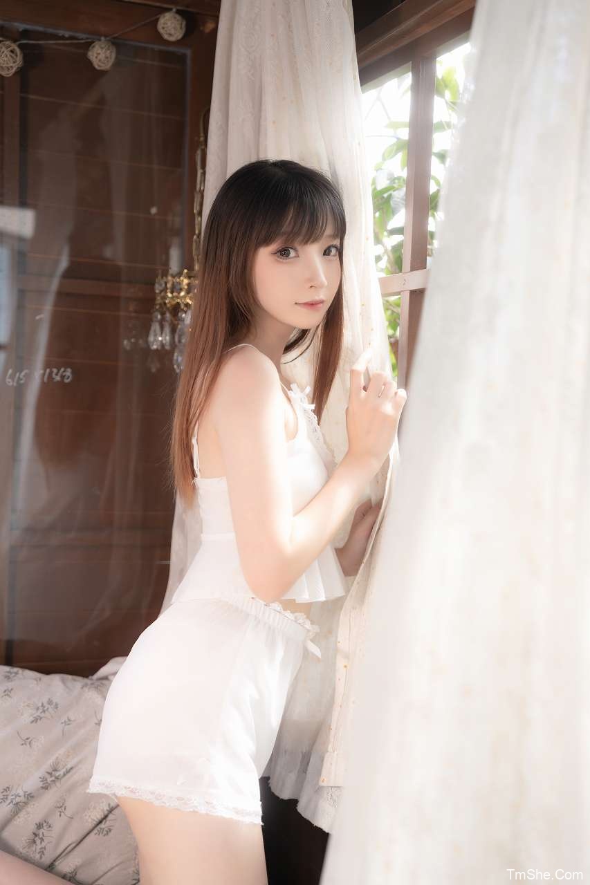 「祖木子」木屋睡衣 + 吊带短裤(22P/278MB)-猫萌