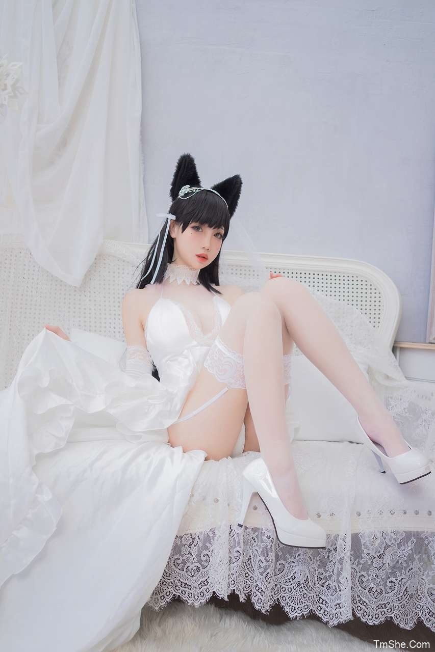 「焖焖碳」碧蓝航线 – 爱宕花嫁(20P/211MB)-猫萌