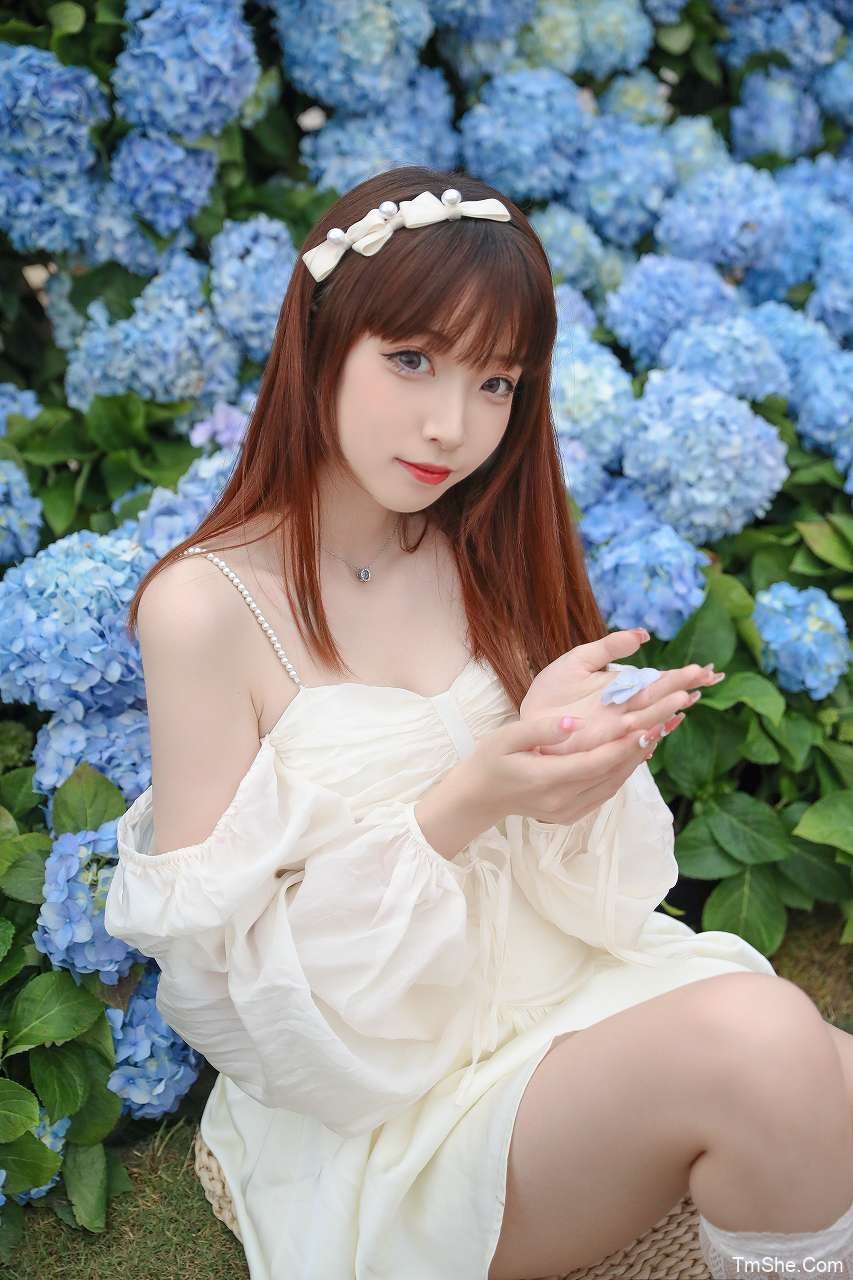 「祖木子」雷姆 + 绣球花(22P/185MB)-猫萌