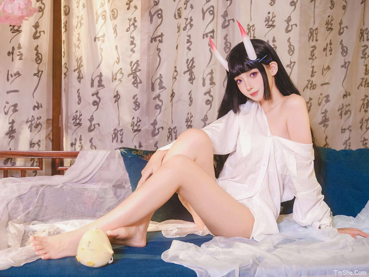 「祖木子」玛丽萝丝 碧蓝泳装 + 能代睡衣(31P/367MB)-猫萌