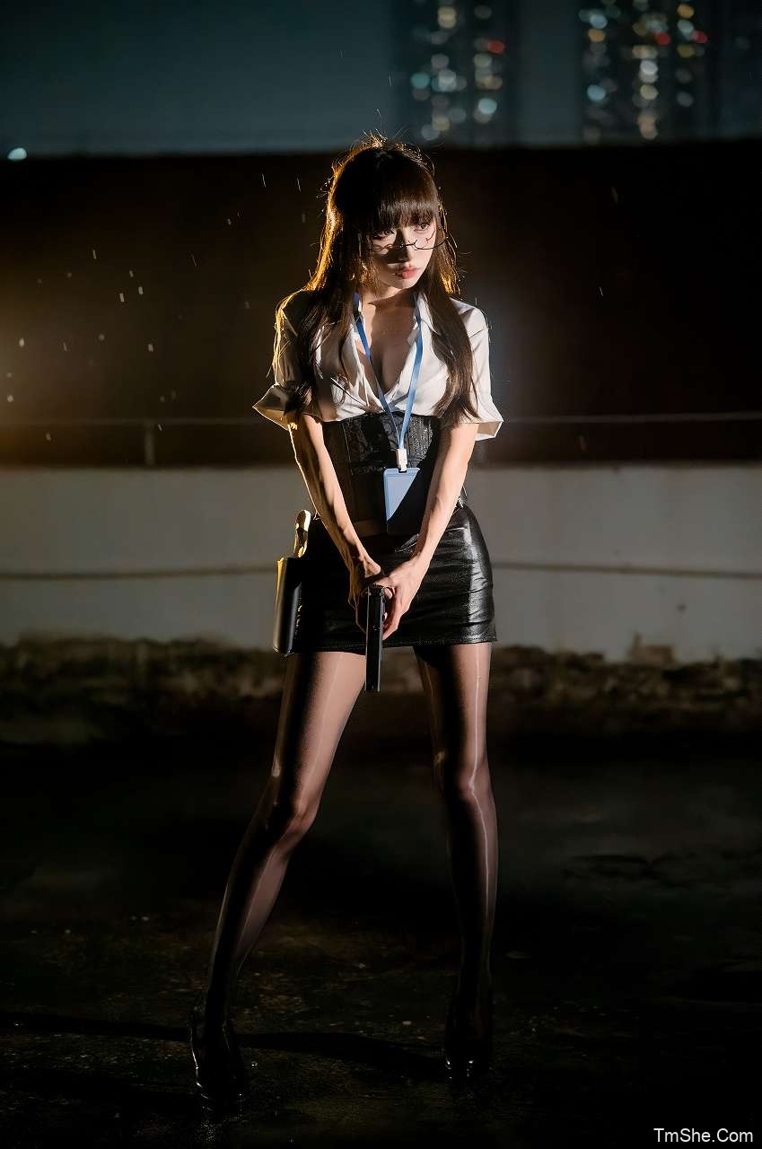 「COSER小梦酱」摄影素材 – 皮裙OL(53P/561MB)-猫萌
