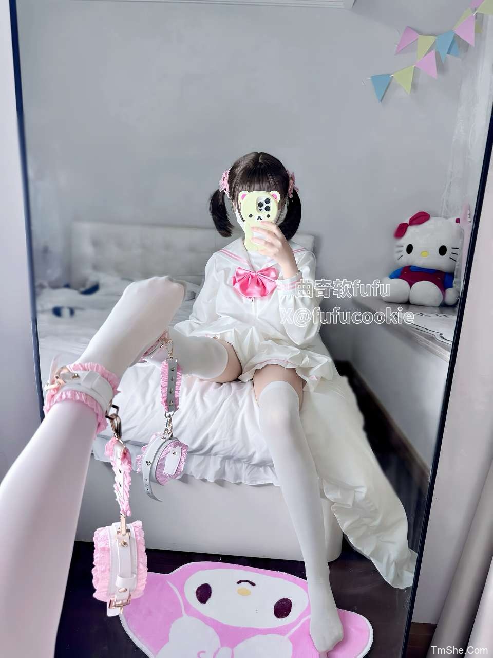 「曲奇软fufu」绘画素材 – JK软妹(26P/41MB)-猫萌