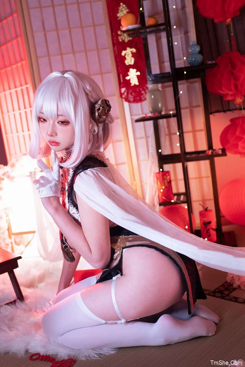 (Wendydydydy’s)酱油 Sirius QiPao Photoset(18P/225MB)-猫萌