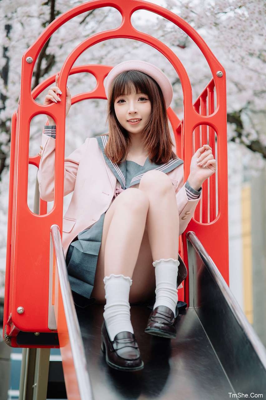 「祖木子」日本旅拍  – 上桂车站JK(101P/1.67GB)-猫萌