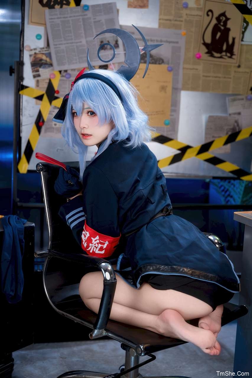 「九柒喵」蔚蓝档案 – 天雨亚子(46P/250MB)-猫萌