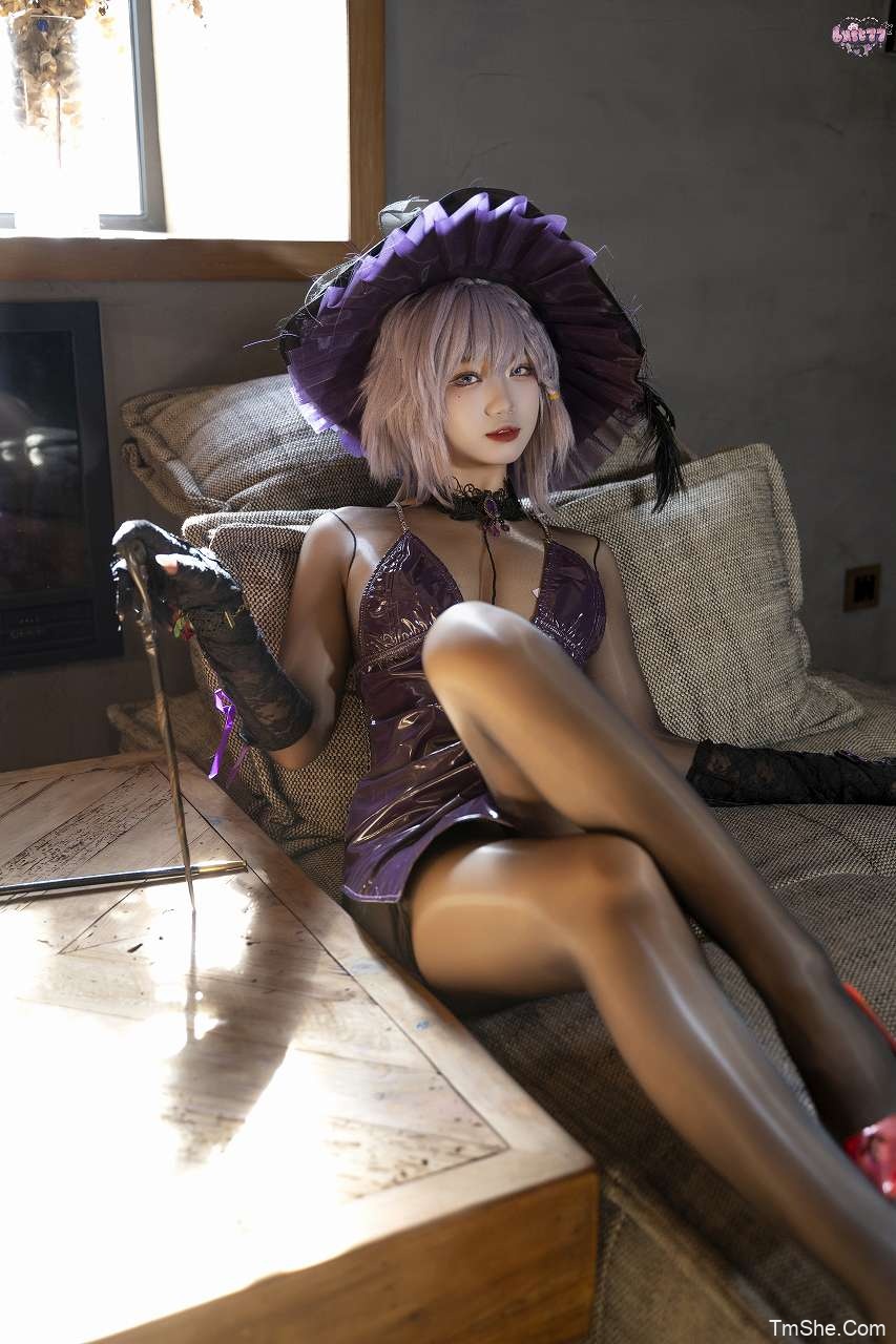 「柒柒要乖哦」绘画素材 – 魔女契约(110P/1V/2.25GB)-猫萌