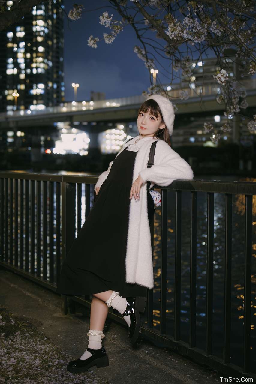 「祖木子」日本旅拍 – 大阪夜景 夜樱(33P/761MB)-猫萌