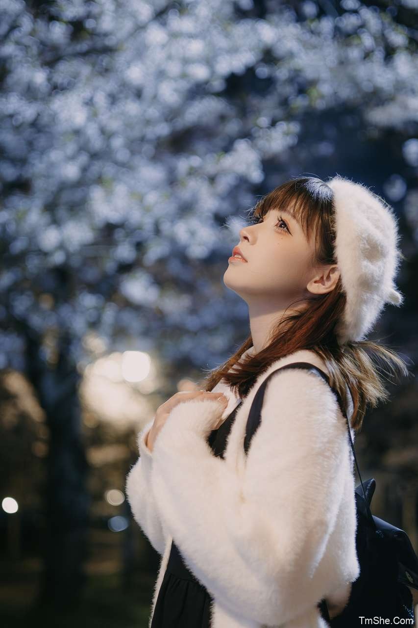 「祖木子」日本旅拍 – 大阪夜景 夜樱(33P/761MB)-猫萌