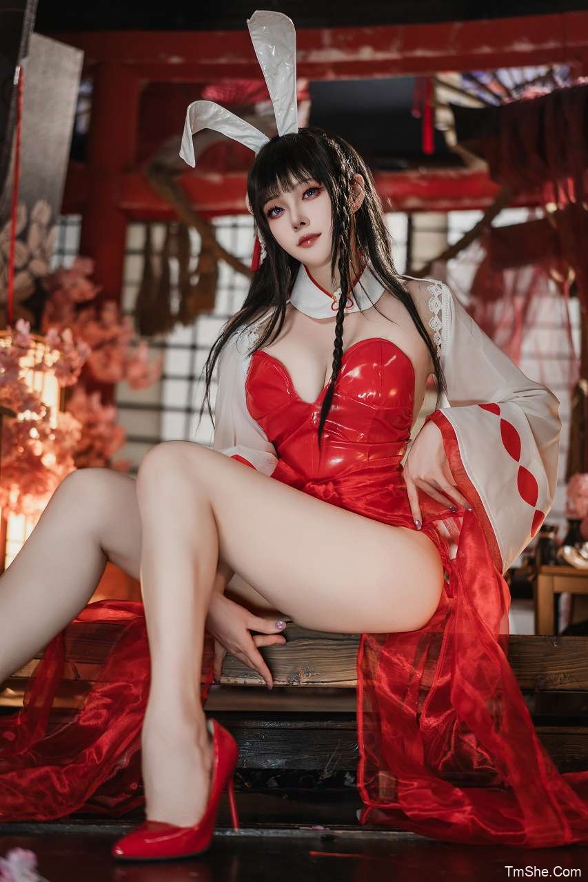 「Natsuko夏夏子」碧蓝航线 – 大山巫女兔(70P/414MB)-猫萌