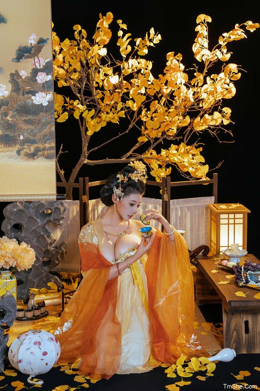 「奈汐酱nice」摄影素材 – 金笺寄月(90P/1V/2.85GB)-猫萌