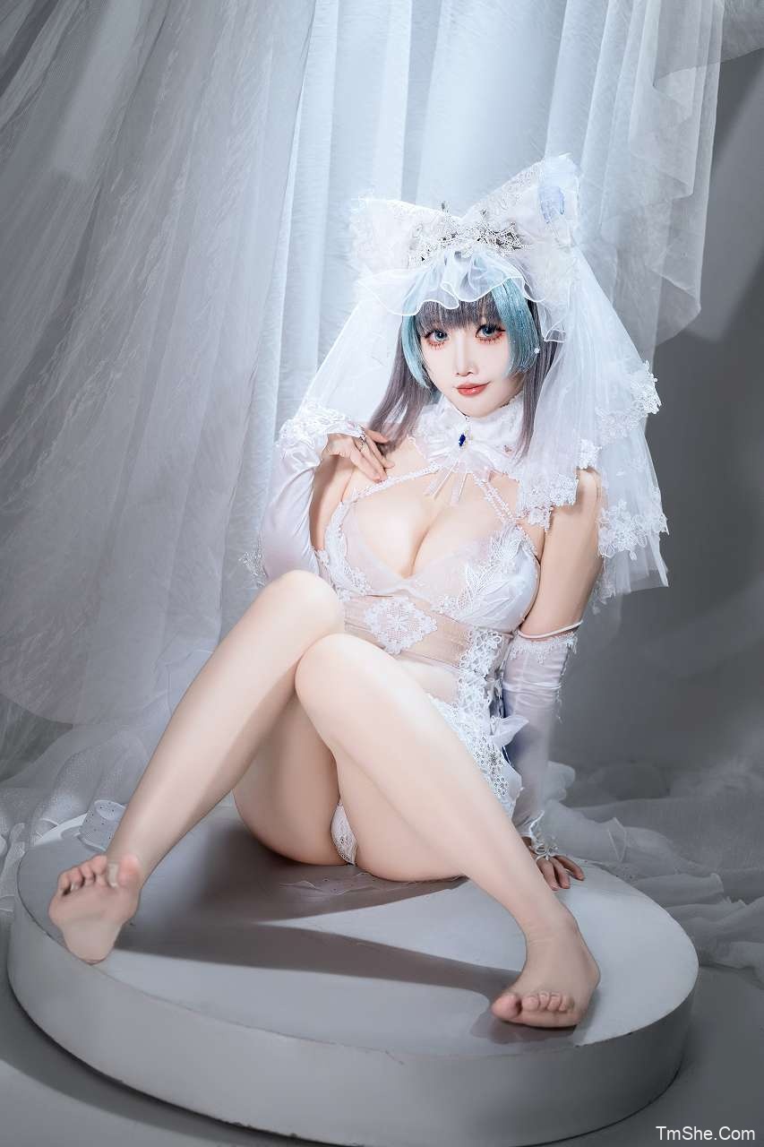 「面饼仙儿」绘画参考 – 柴郡花嫁(20P/215MB)-猫萌