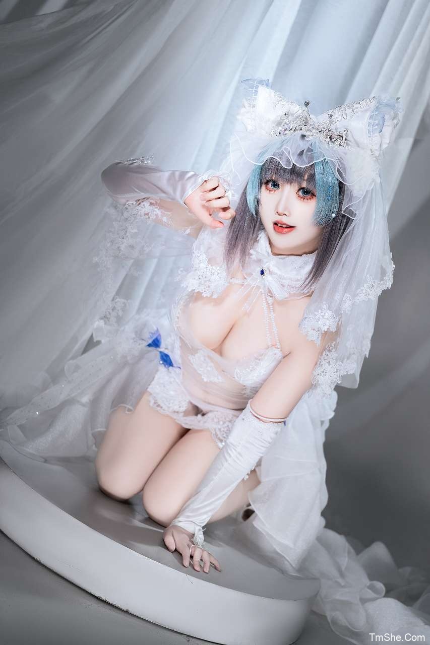 「面饼仙儿」绘画参考 – 柴郡花嫁(20P/215MB)-猫萌