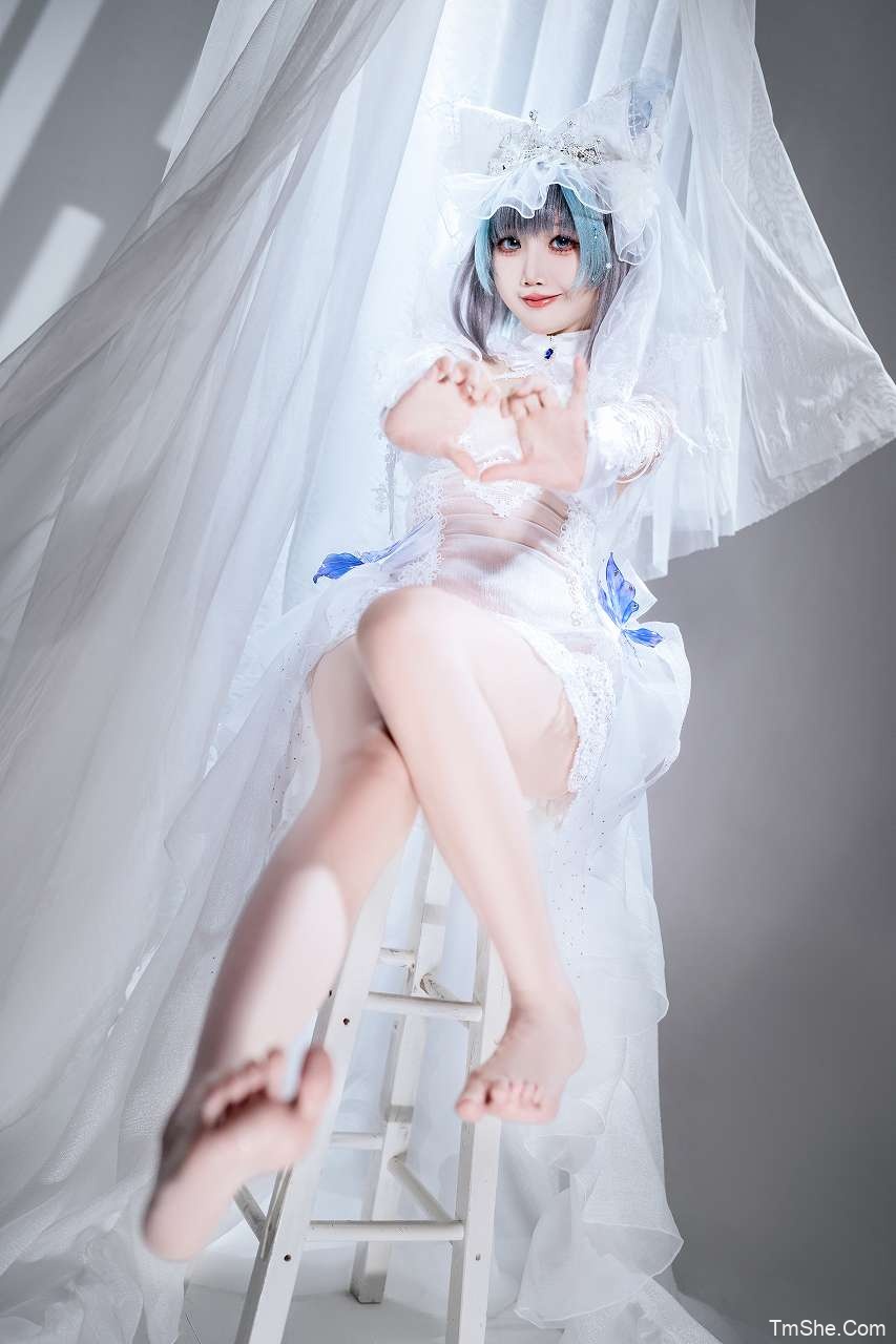 「面饼仙儿」绘画参考 – 柴郡花嫁(20P/215MB)-猫萌