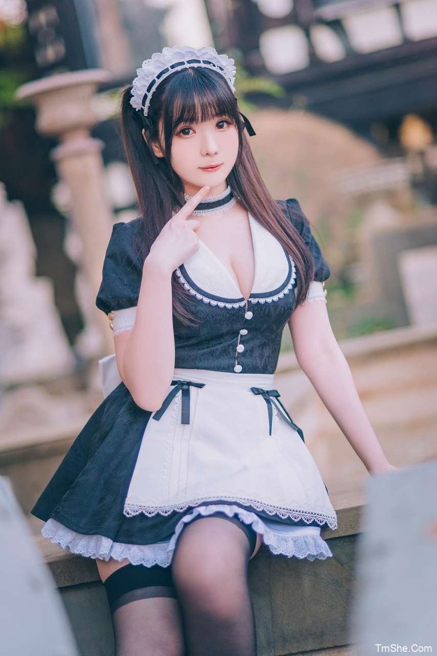 「霜月shimo」女仆图鉴Shimo's Maid Collection vol.01(136P/193MB)-猫萌