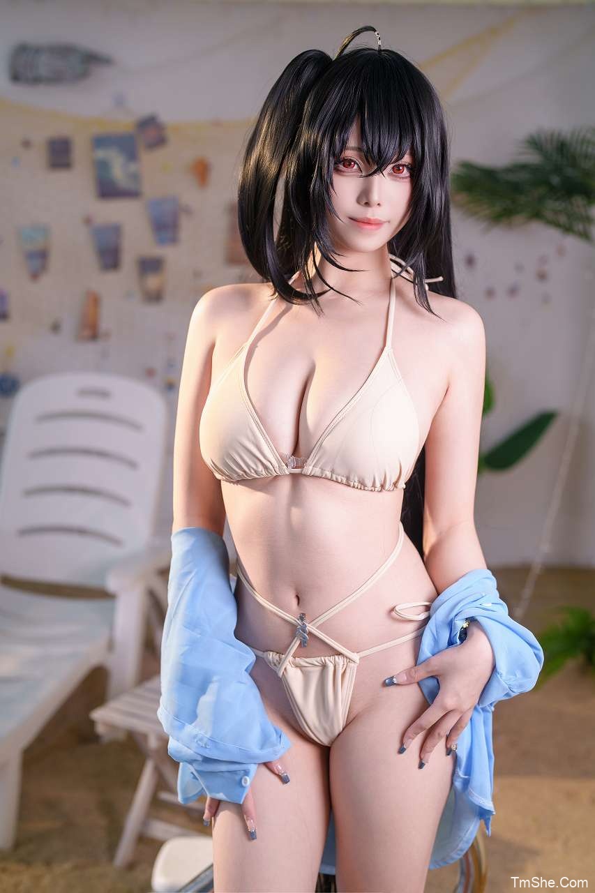 「蜜汁猫裘」海滨的白日美梦? – 沙滩大凤(71P/2V/3.25GB)-猫萌