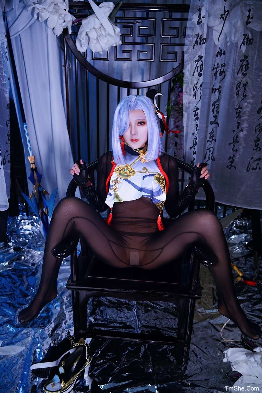 Aozaki苍崎时雨(真夜Mayo)绘画素材 - 申鹤(80P/3V/971MB)-猫萌
