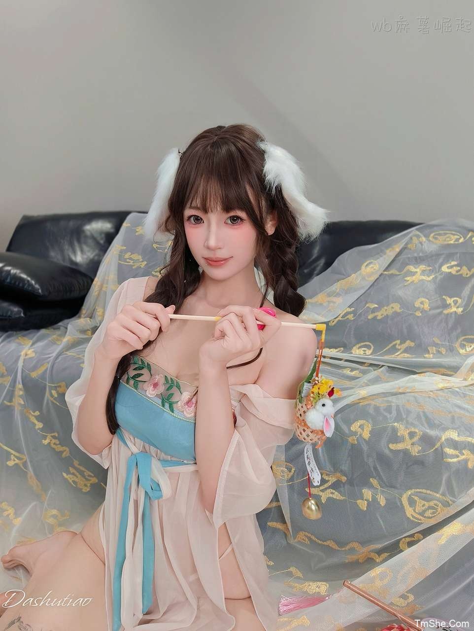 「麻薯好吃」绘画素材 – 中秋小兔(60P/496MB)-猫萌