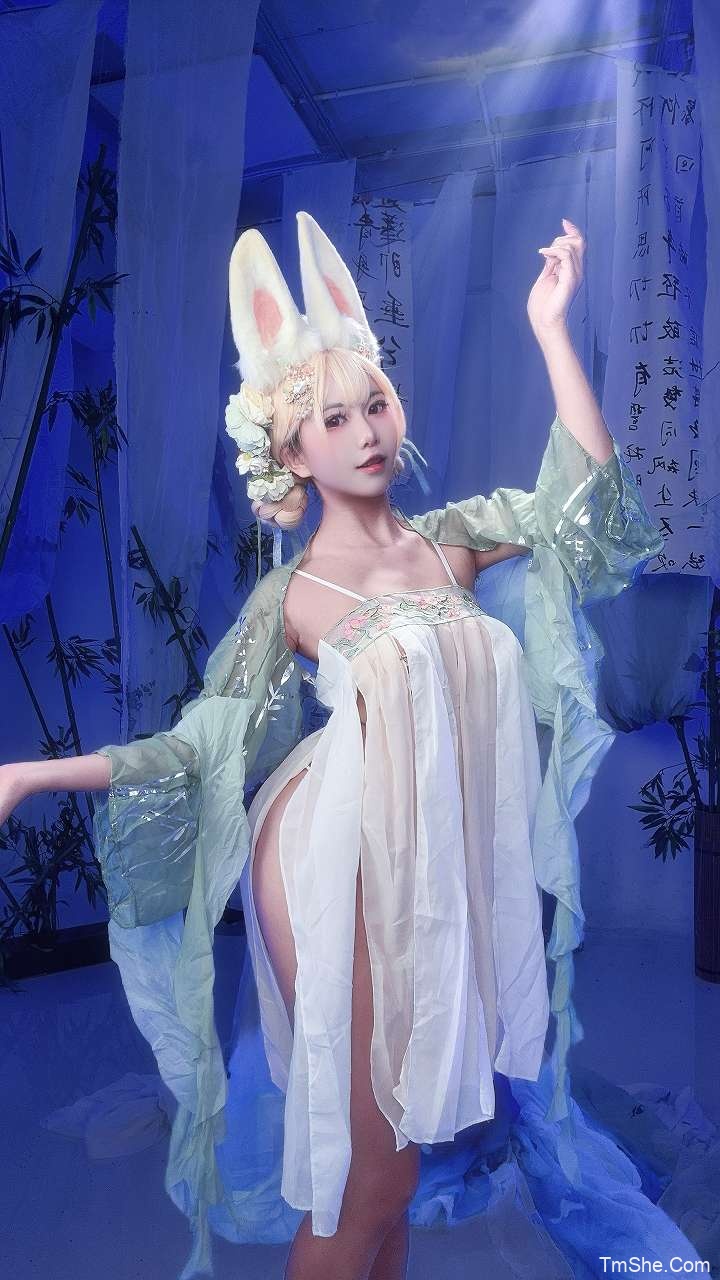 「野良猫」COS素材 – 中秋玉兔(52P/4V/2.35GB)-猫萌