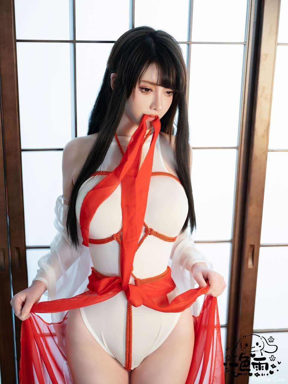 「一色雨」摄影素材 – 巫女(30P/400MB)-猫萌