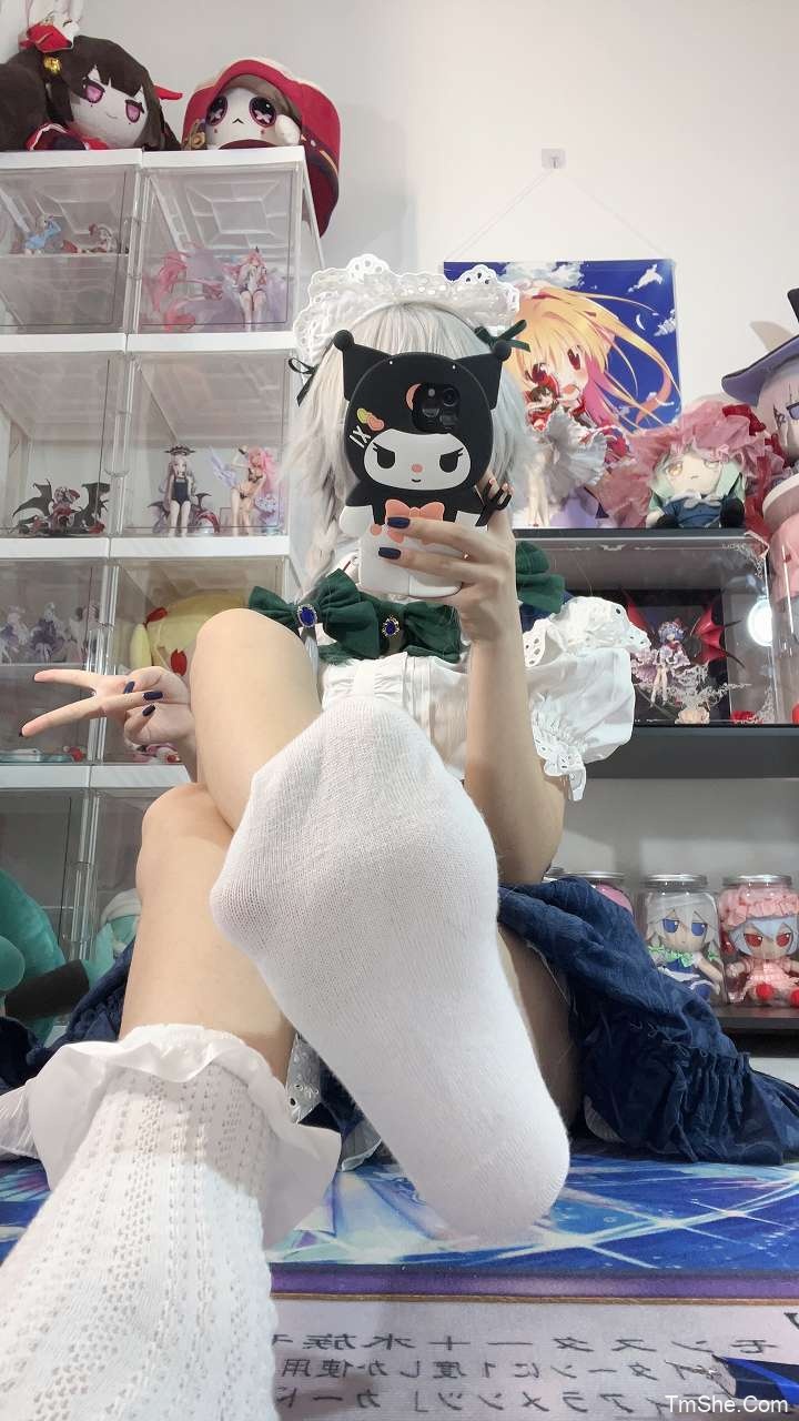 「白栎Shirly」绘画参考 – 十六夜咲夜(66P/10V/1.90GB)-猫萌