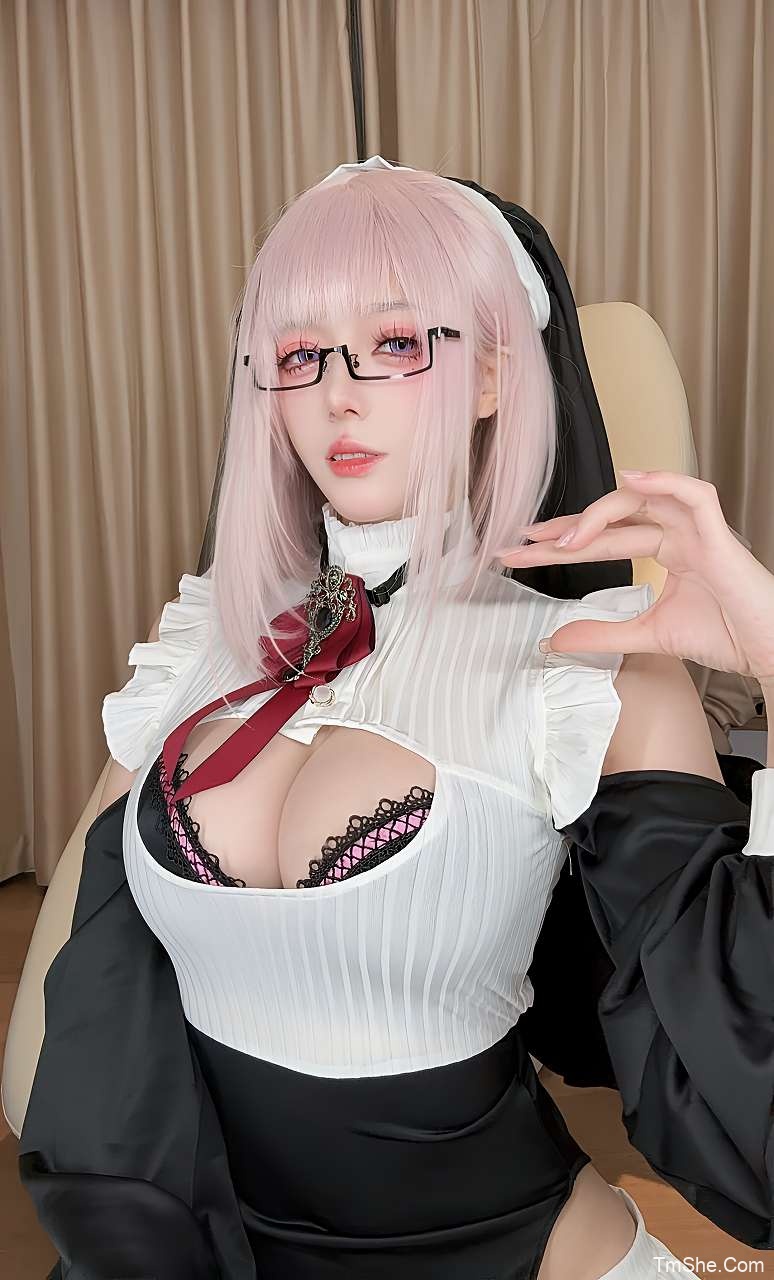「九言」绘画参考素材 – 修女2.0(24P/5V/286MB)-猫萌