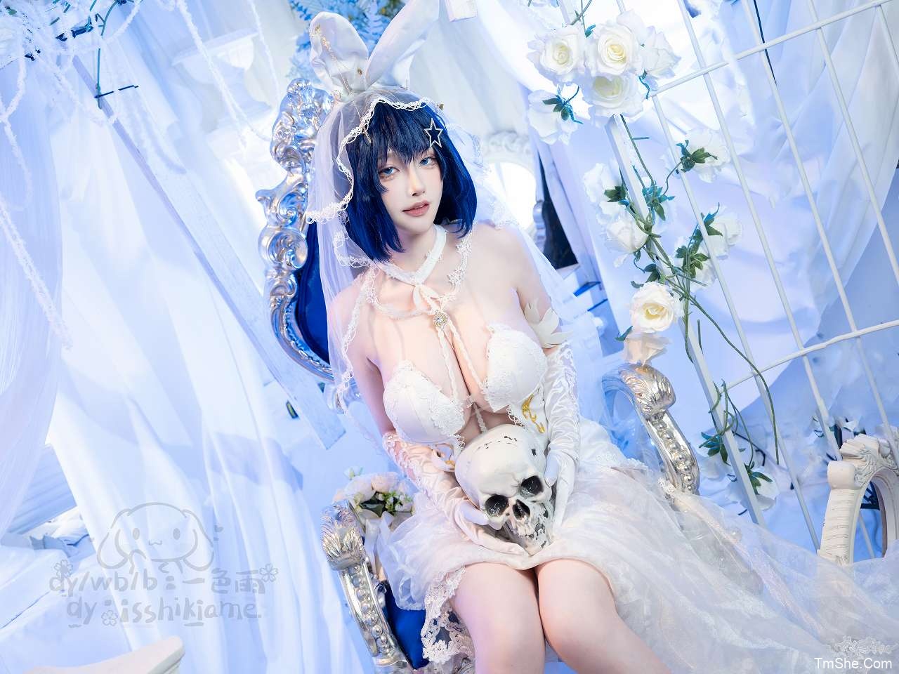「一色雨」新泽西 – 月下起舞&白雪之仪(40P/2V/2.20GB)-猫萌