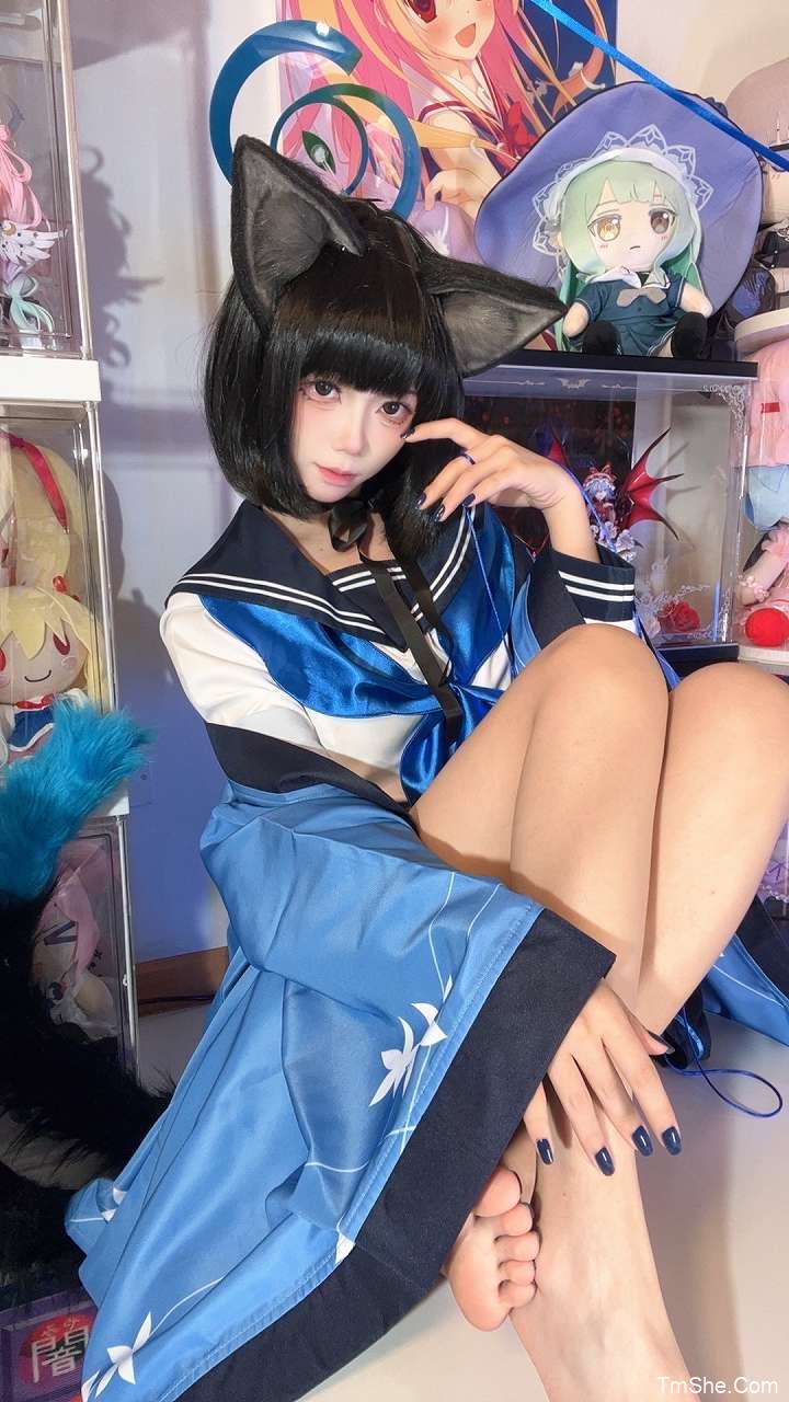 「白栎Shirly」绘画参考 –桐生桔梗2(44P/8V/1.75GB)-猫萌