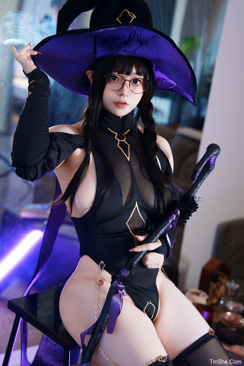 毛毛喵(毛毛帽) 绘画参考 – 魔女之夜(105P/2V/1.89GB)-猫萌