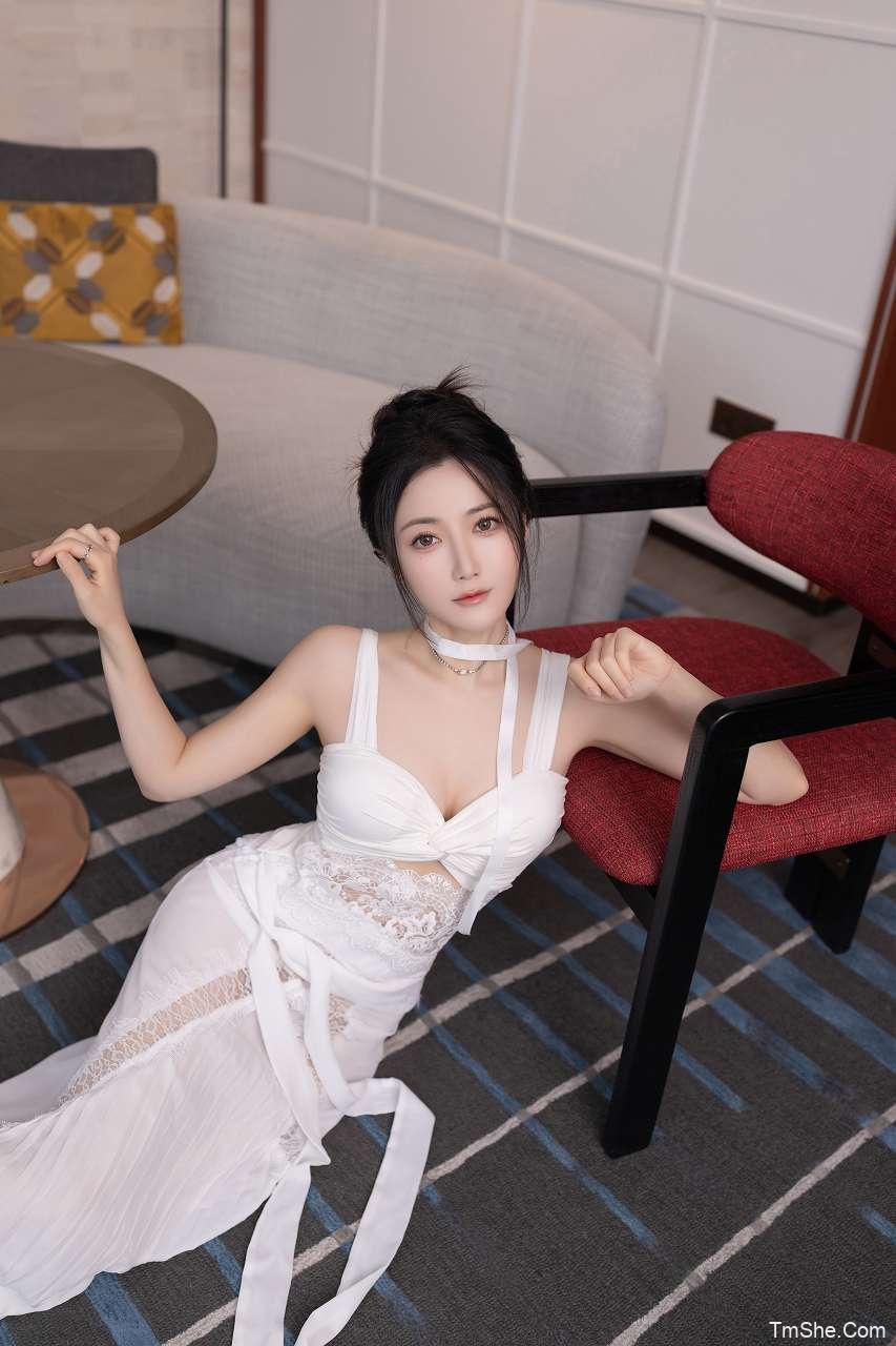「鱼子酱fish」摄影作品 – 白裙跳蛋(120P/815MB)-猫萌