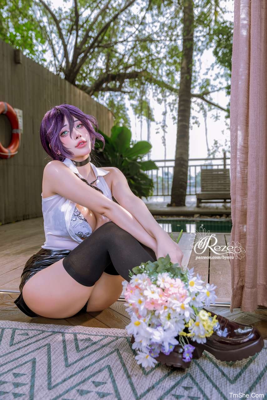 「Byoru」绘画素材参考 – Reze(60P/19V/3.03GB)-猫萌