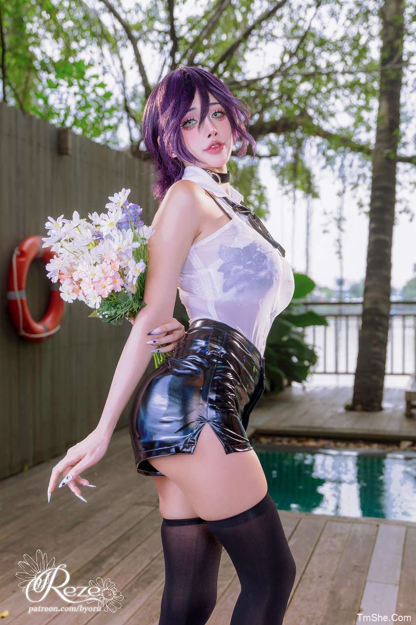 「Byoru」绘画素材参考 – Reze(60P/19V/3.03GB)-猫萌