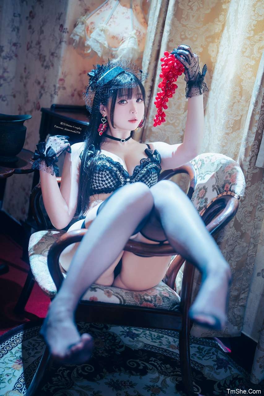 「霜月shimo」25年09月订阅 千鳥格内衣 Houndstooth Underwear(22P/4V/160MB)-猫萌