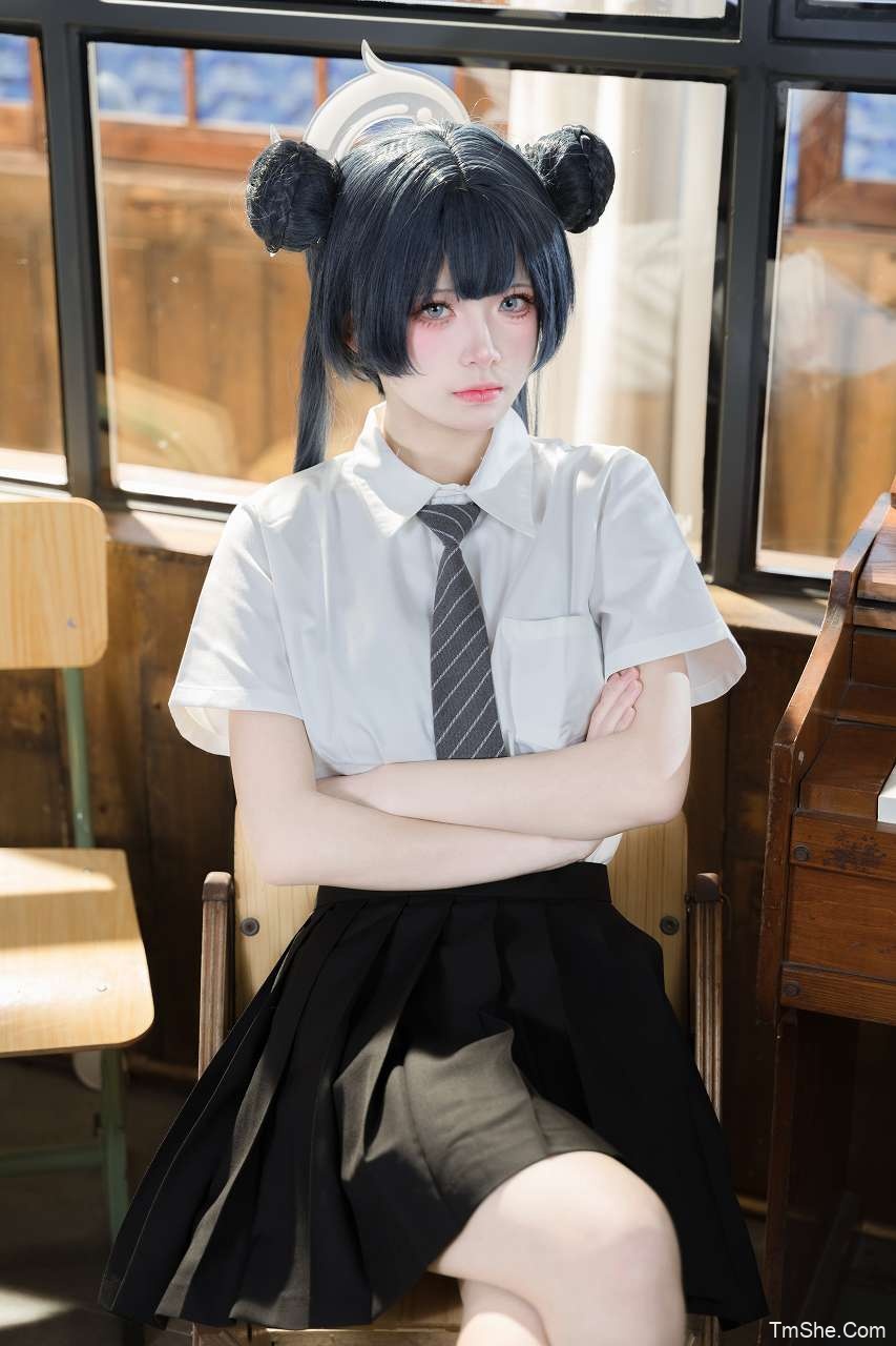「九柒喵」绘画素材参考 – 妃咲JK(61P/563MB)-猫萌