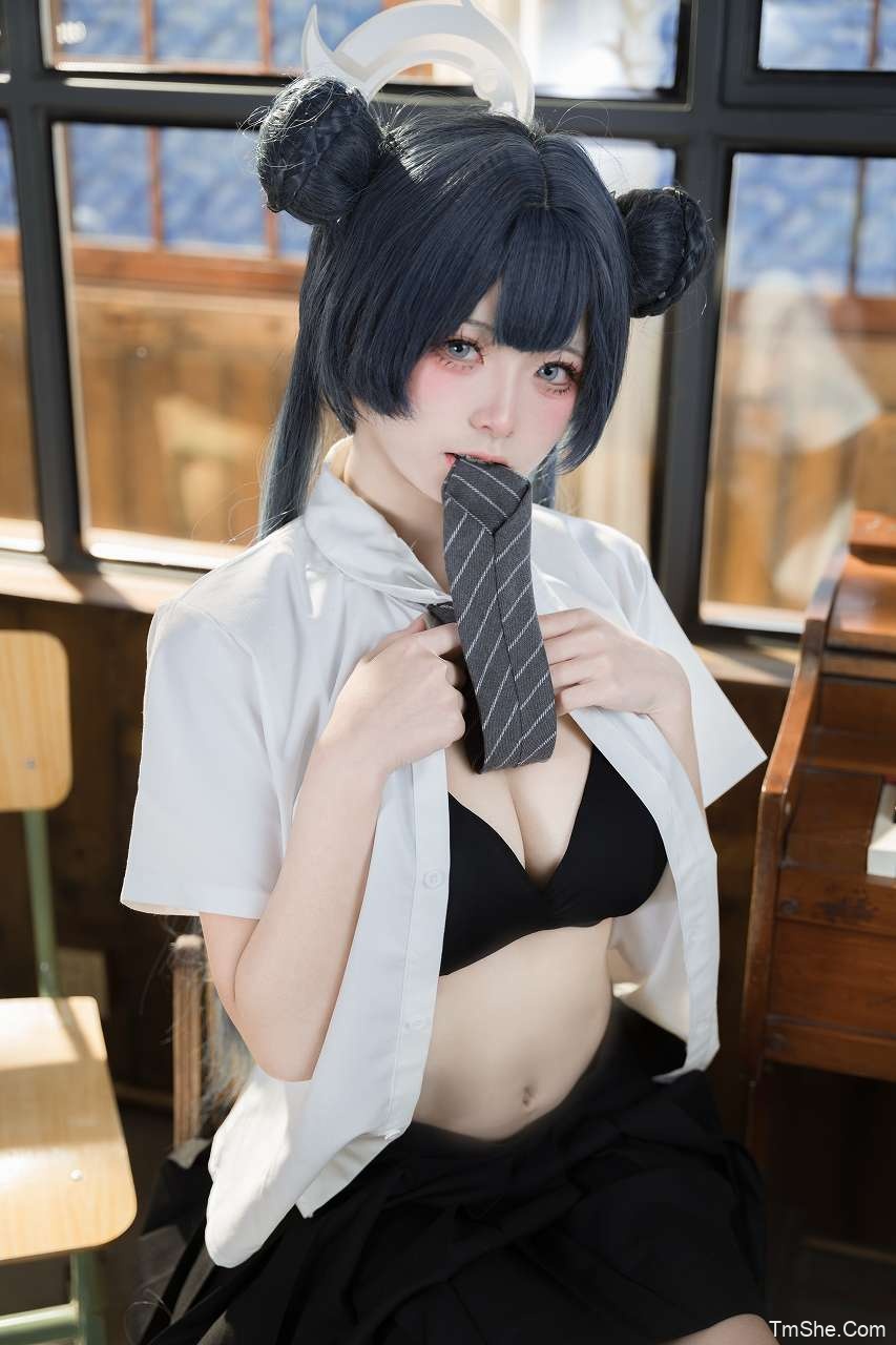「九柒喵」绘画素材参考 – 妃咲JK(61P/563MB)-猫萌