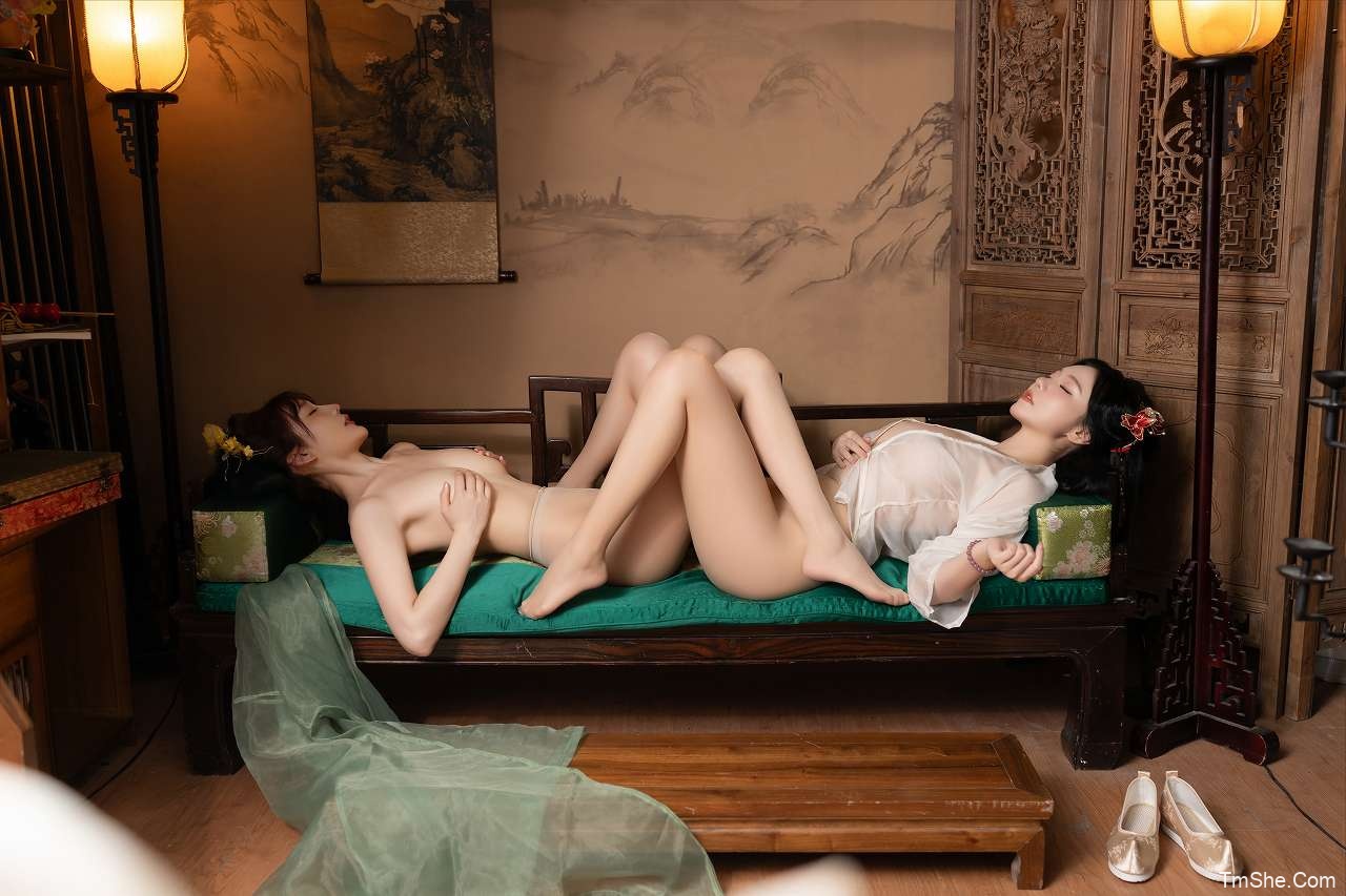 「陆萱萱&安然anran」内购 视图 – 闺蜜古风(105P/3V/2.86GB)-猫萌