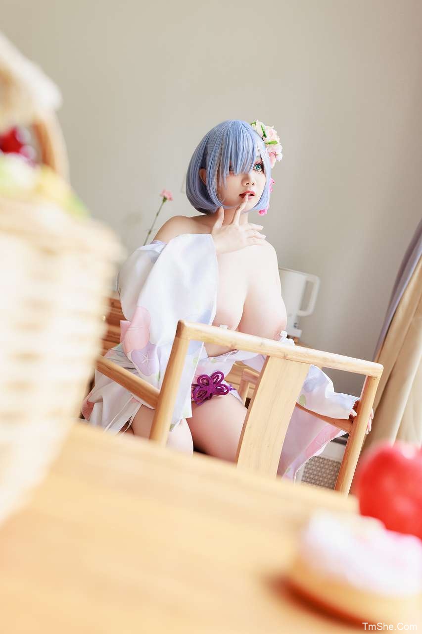 「阿雪雪」绘画素材 – 蕾姆和服(79P/3V/2.70GB)-猫萌