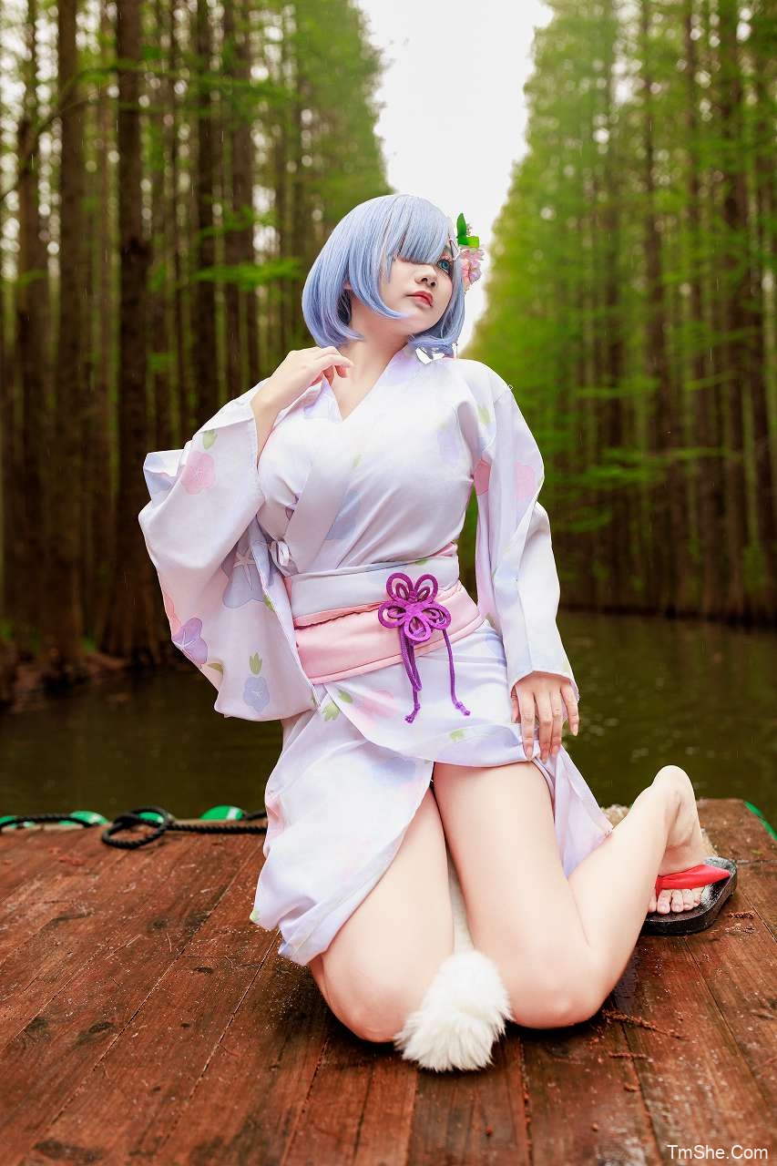 「阿雪雪」绘画素材 – 蕾姆和服(79P/3V/2.70GB)-猫萌