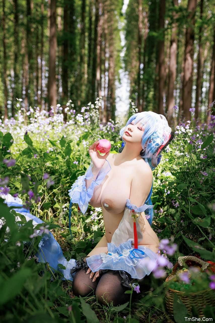 「阿雪雪」绘画素材 – 甘雨女仆(99P/6V/7.55GB)-猫萌