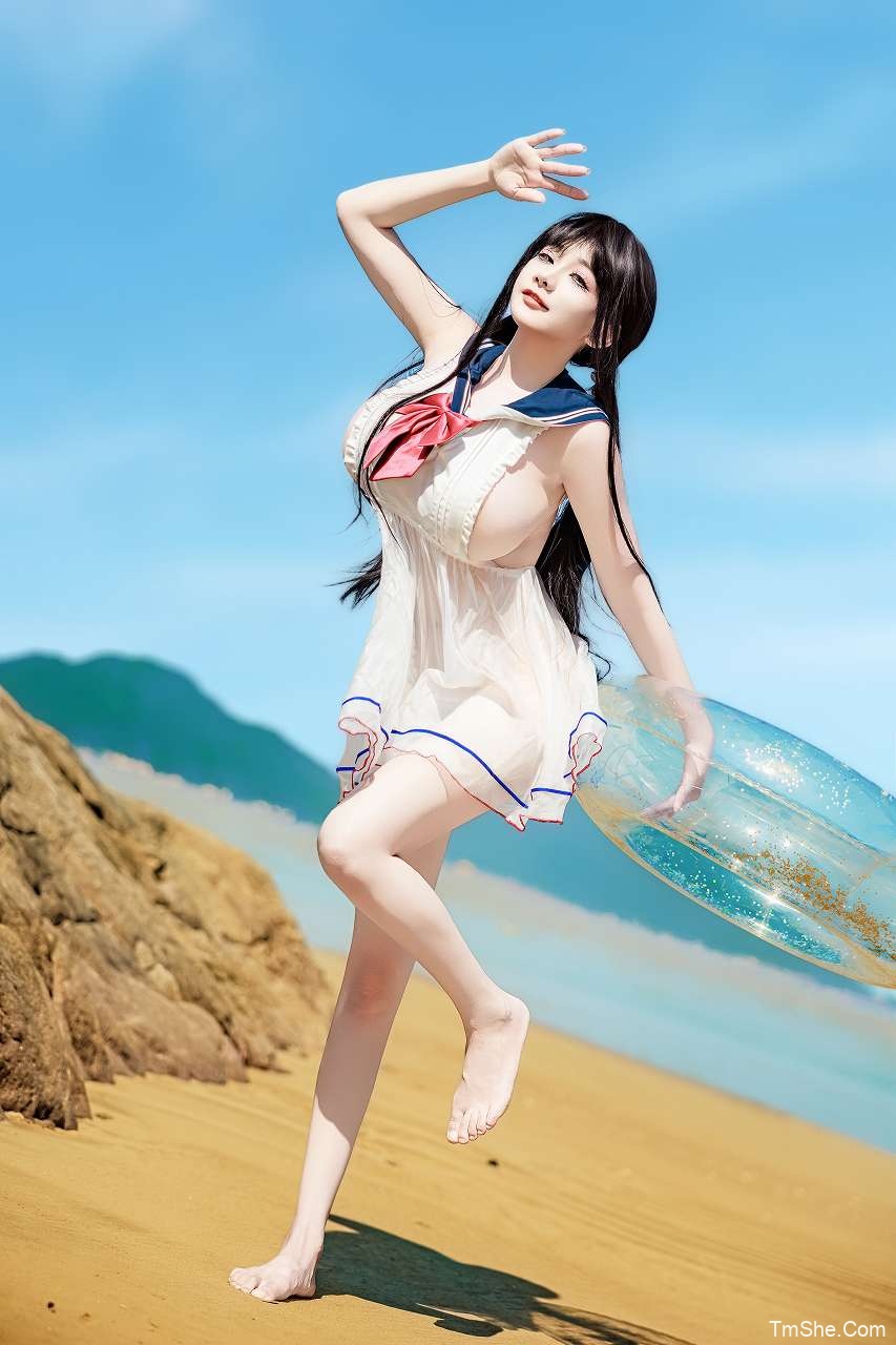 「阿雪雪」绘画素材 – 夏日海滨(73P/1V/2.79GB)-猫萌