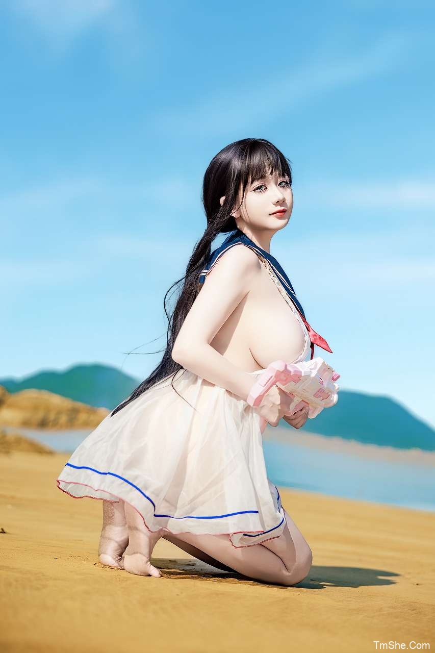 「阿雪雪」绘画素材 – 夏日海滨(73P/1V/2.79GB)-猫萌