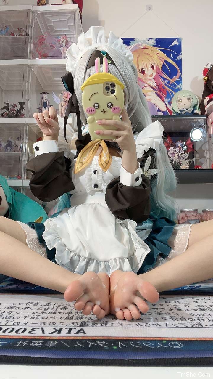 「白栎Shirly」绘画参考 – 流萤女仆(88P/15V/4.23GB)-猫萌