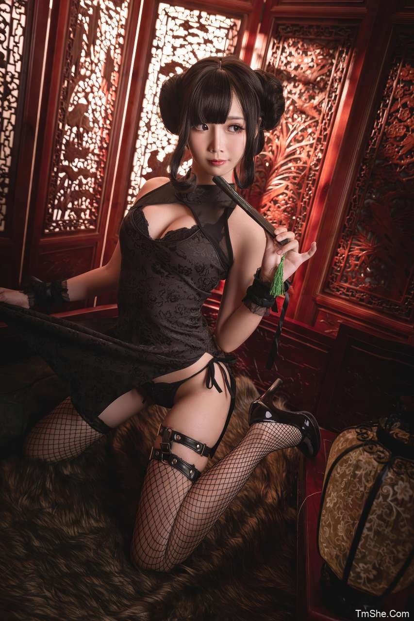 「面饼仙儿」绘画参考 – 魔女旗袍(33P/322MB)-猫萌