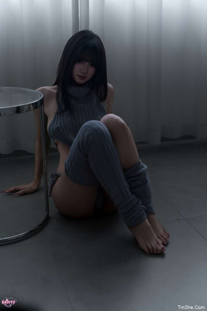 「柒柒要乖哦」寂 – 居家毛衣(112P/1V/1.28GB)-猫萌